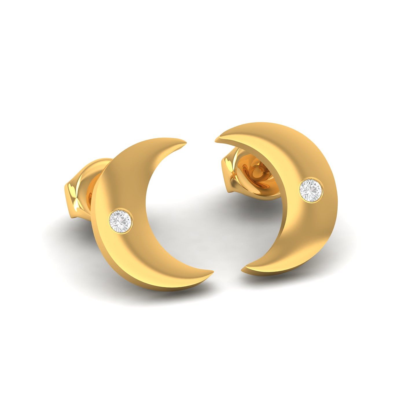 Half moon-cut Diamond Dangle Earrings | Marisa Perry Light Drop Earrings -  Earrings Jewelry Collections